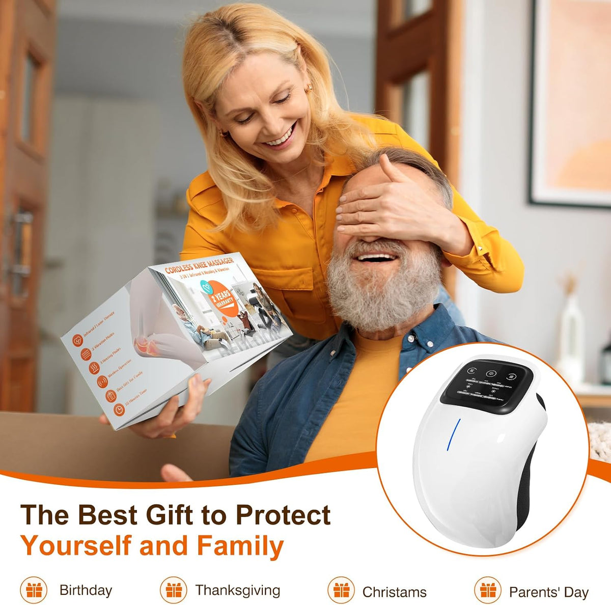 Knee Massager with LED Screen