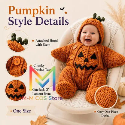2026 New Seal Star Comfort Baby Rompers Christmas Baby Cartoon Knitted Cute Rompers for Halloween Cos Boys and Girls