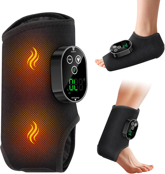 Ankle Massager for Pain Relief, Foot Massager for Neuropathy, FSA Eligible