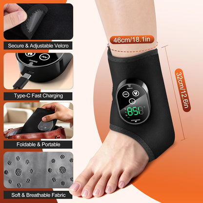 Ankle Massager for Pain Relief, Foot Massager for Neuropathy, FSA Eligible