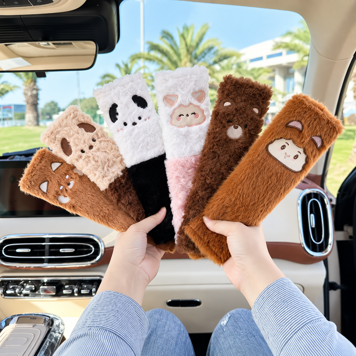 Car Seat Belt Shoulder Cover