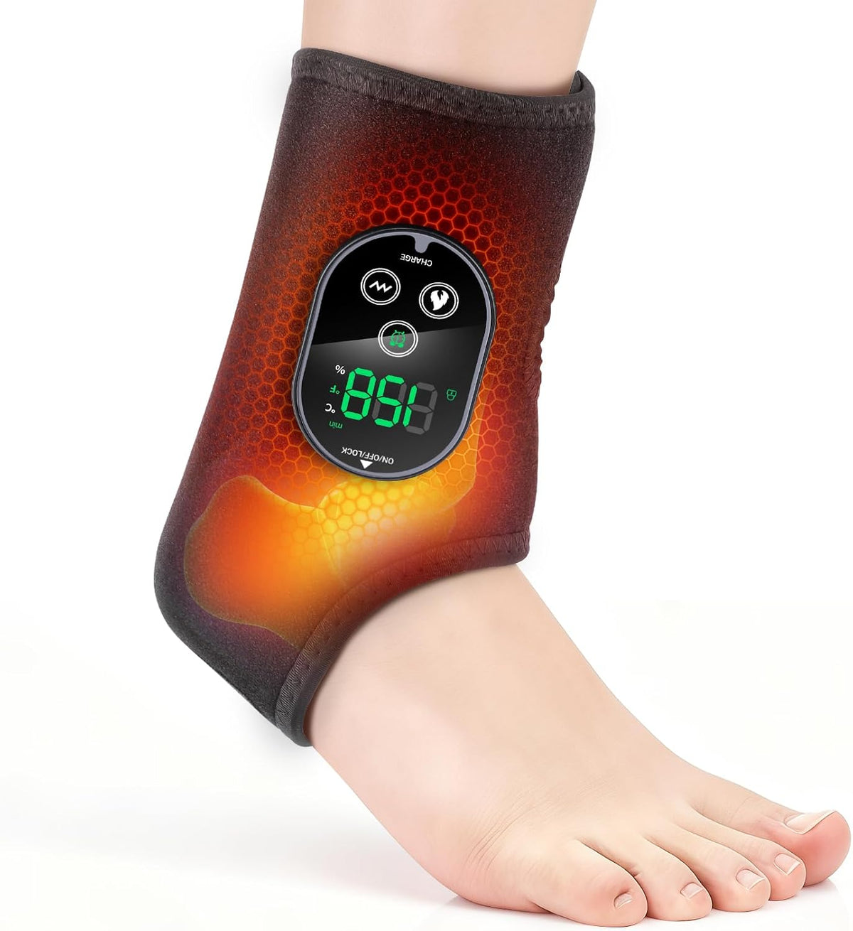 Ankle Massager for Pain Relief, Foot Massager for Neuropathy, FSA Eligible