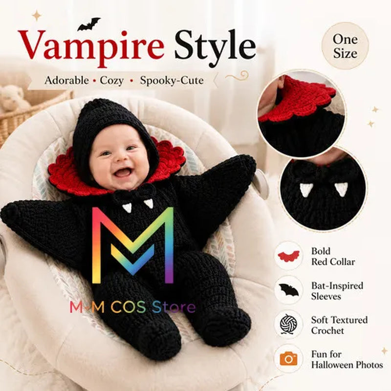 2026 New Seal Star Comfort Baby Rompers Christmas Baby Cartoon Knitted Cute Rompers for Halloween Cos Boys and Girls