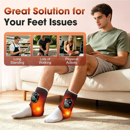 Ankle Massager for Pain Relief, Foot Massager for Neuropathy, FSA Eligible