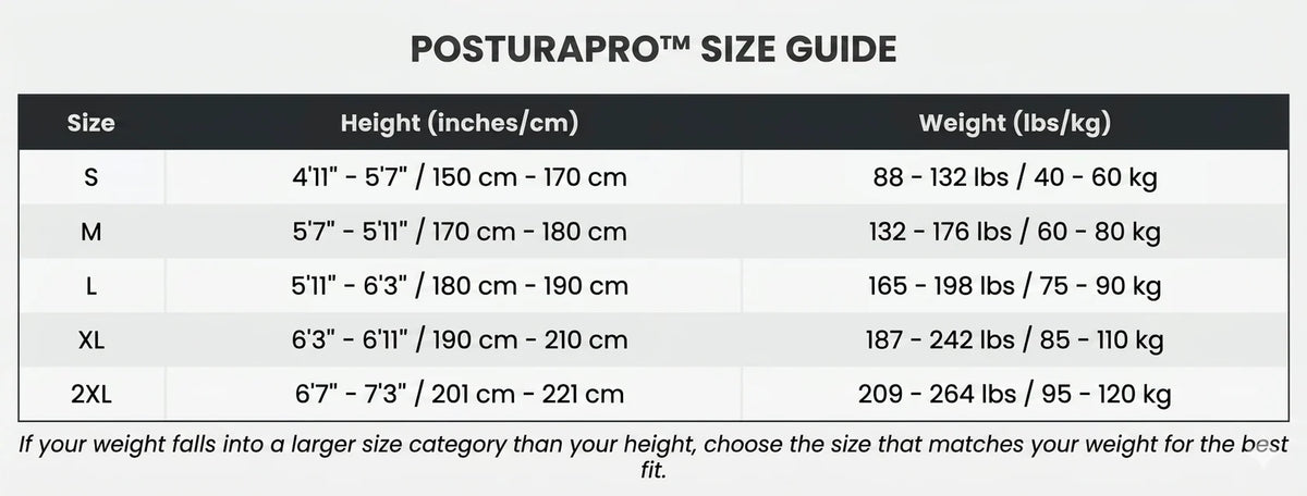 Posturapro™ - the ORIGINAL BACK HERO